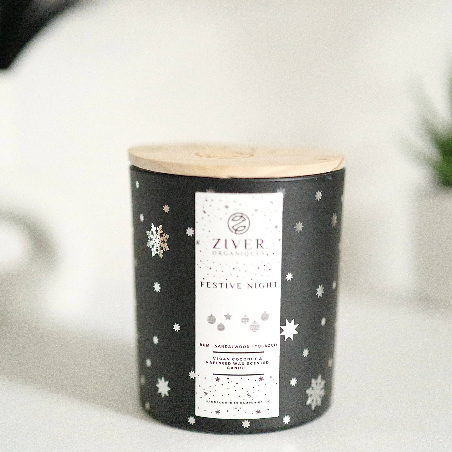 Festive Night Cinnamon Orange Patchouli Scented Candle