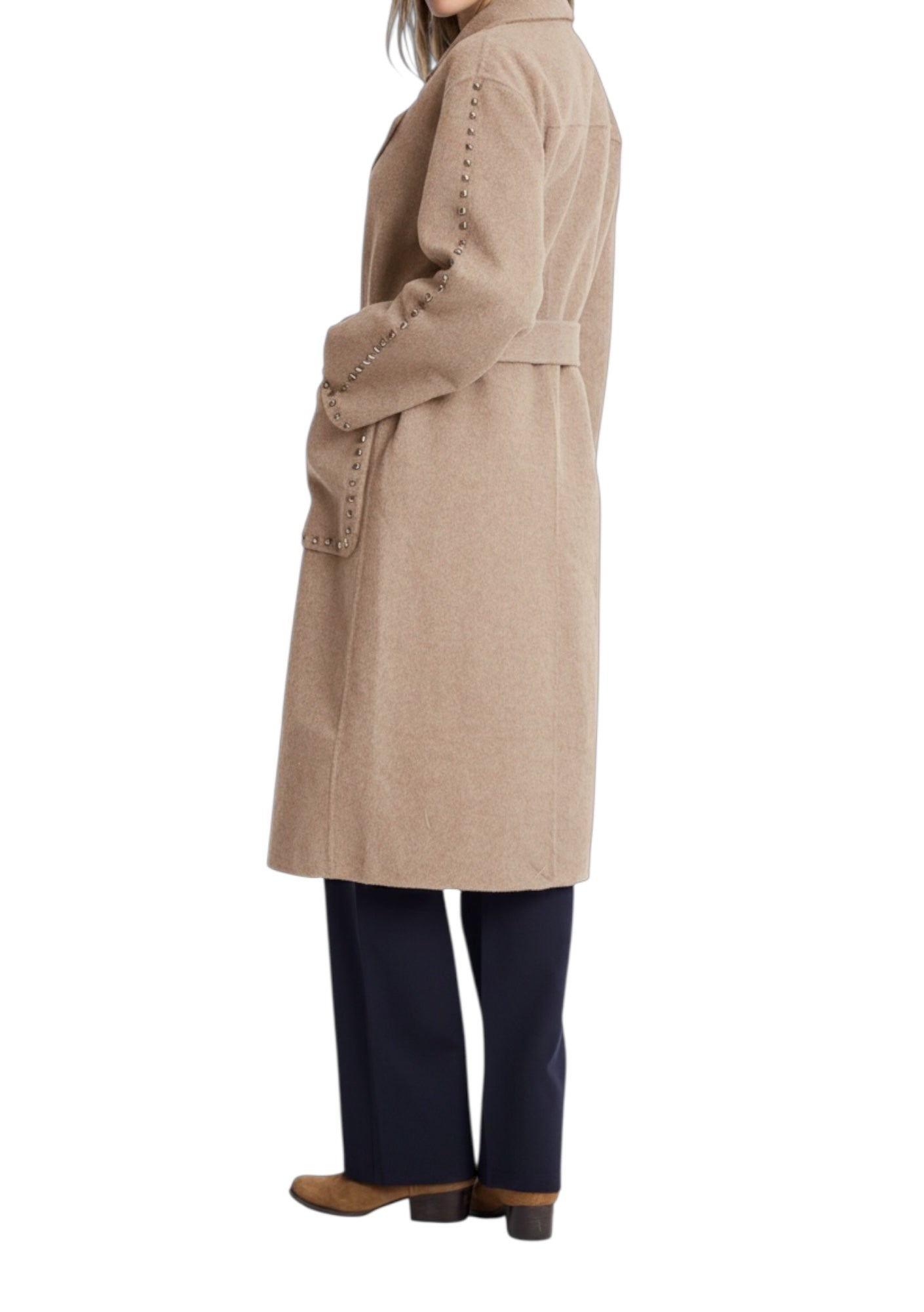 Leo & Ugo Belted Wrap Coat