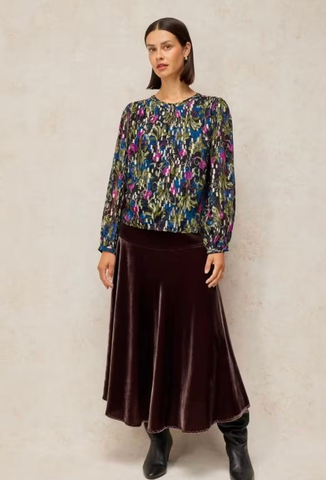 White Stuff Lana Lurex Top