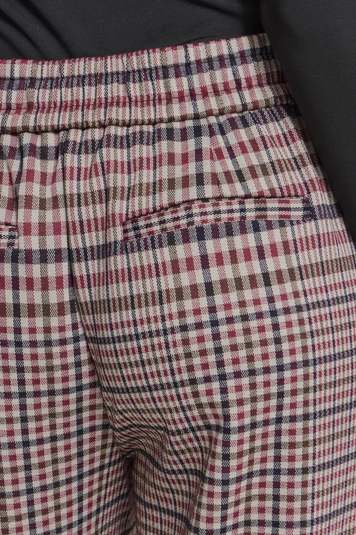 ICHI Kate Check Trouser