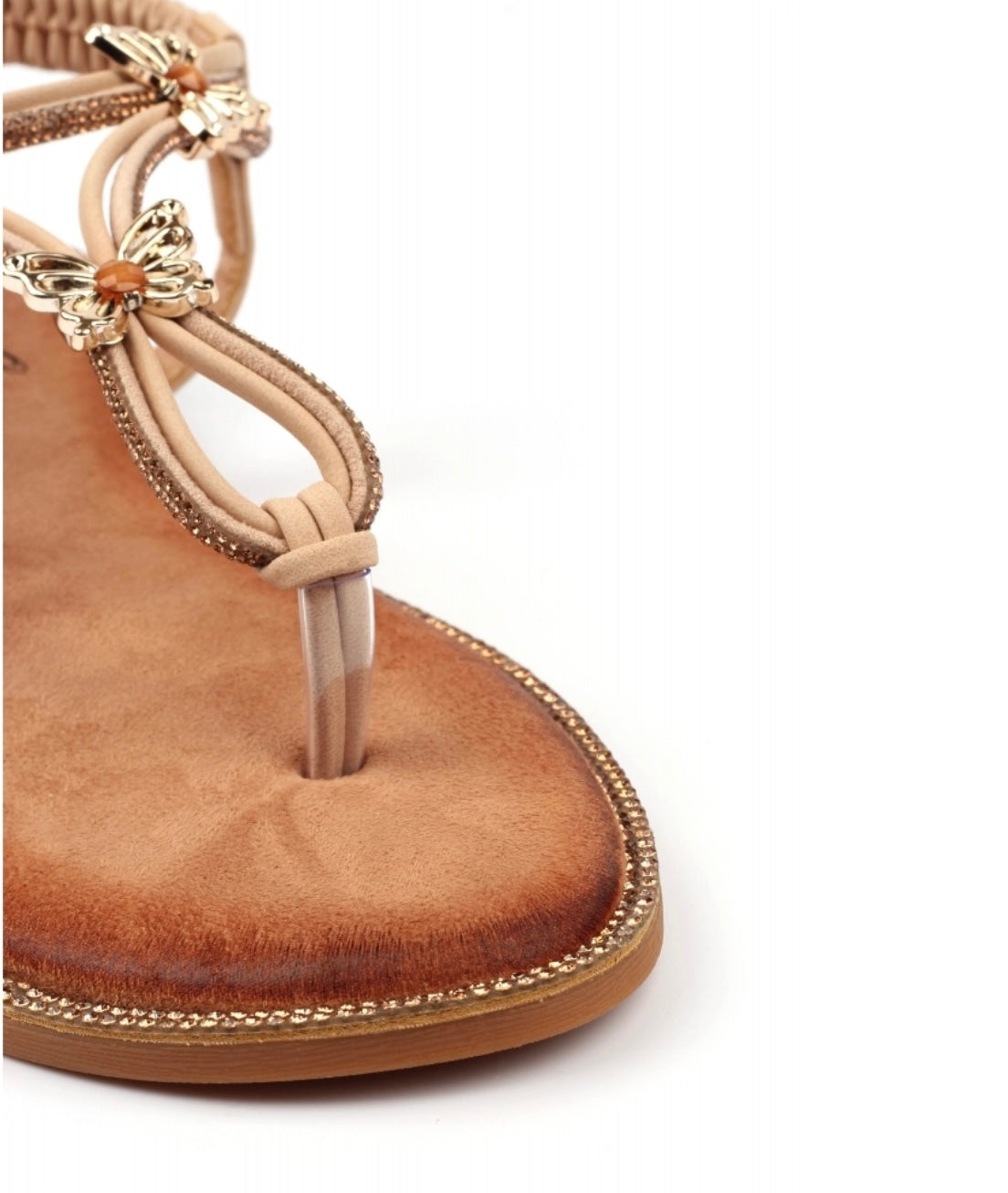 Lunar Zentara Flat Toe Post Sandal