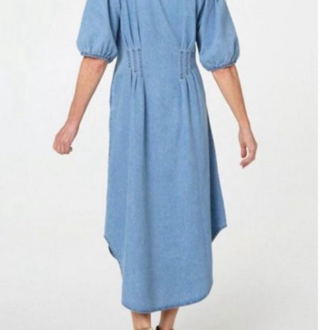 Vanda Denim Shirt Dress