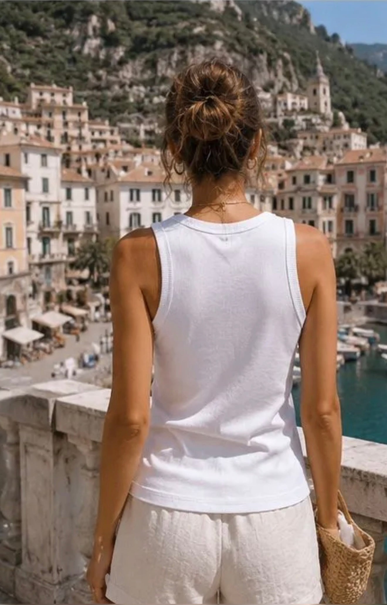 Tropez Vest Top
