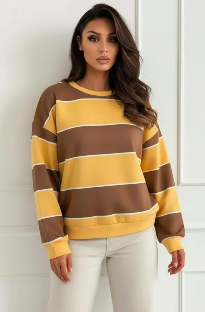 Porto Stripe Sweatshirt