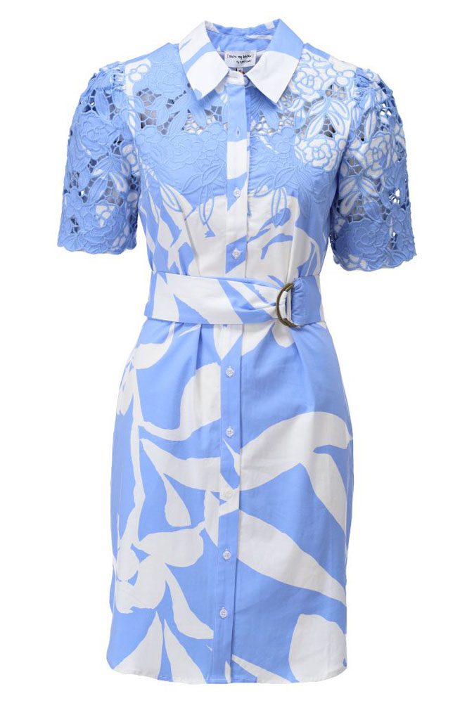 K.Design Cutout Short Sleeve Dress