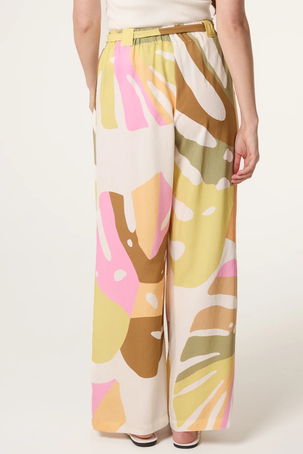 Verde Wide Leg Trousers