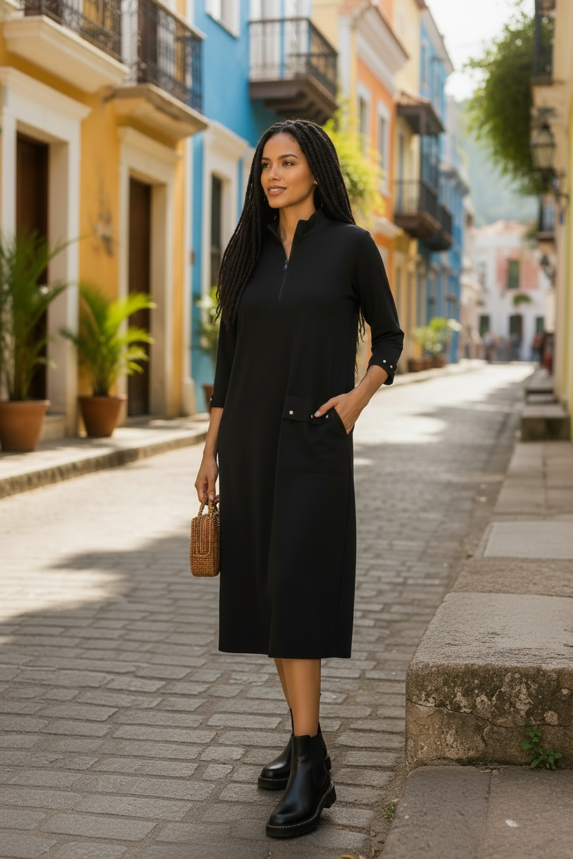 I.nco Tapered Hem Dress
