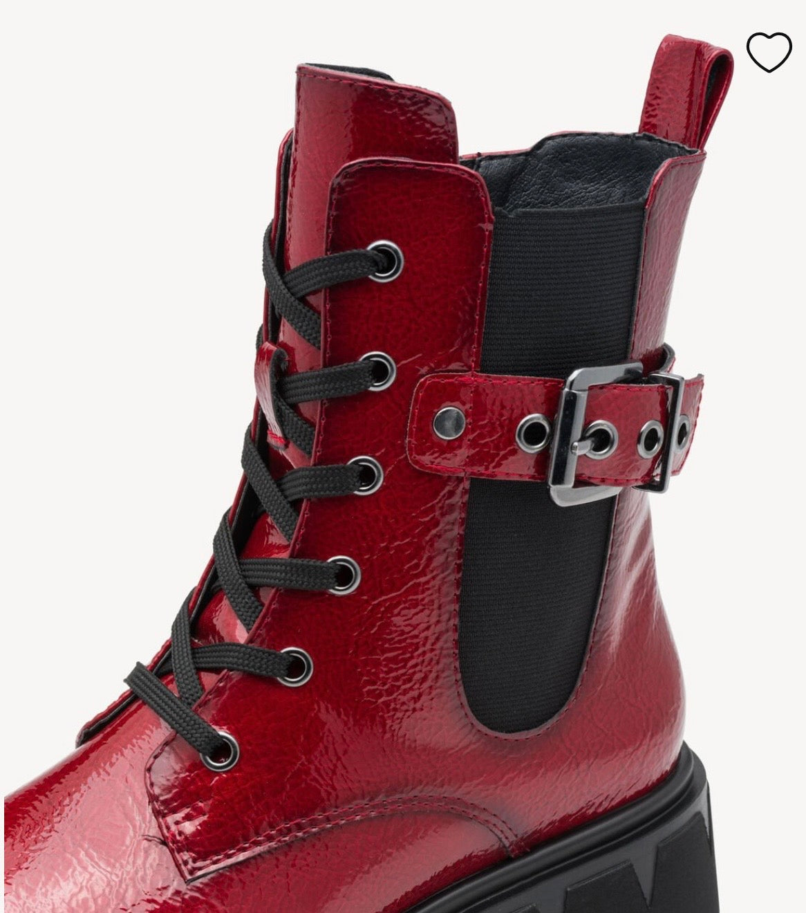 Marco Tozzi - Dark Ruby Red Boots