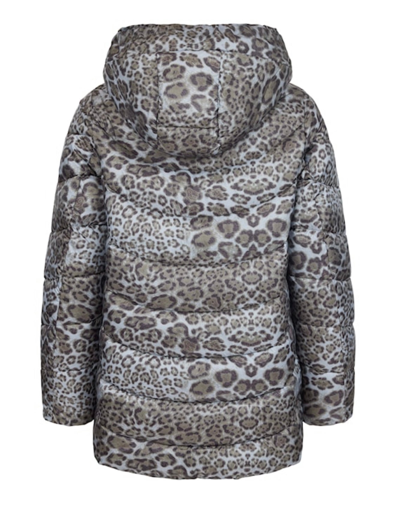 Frandsen - Animal Print Puffer Rain Jacket