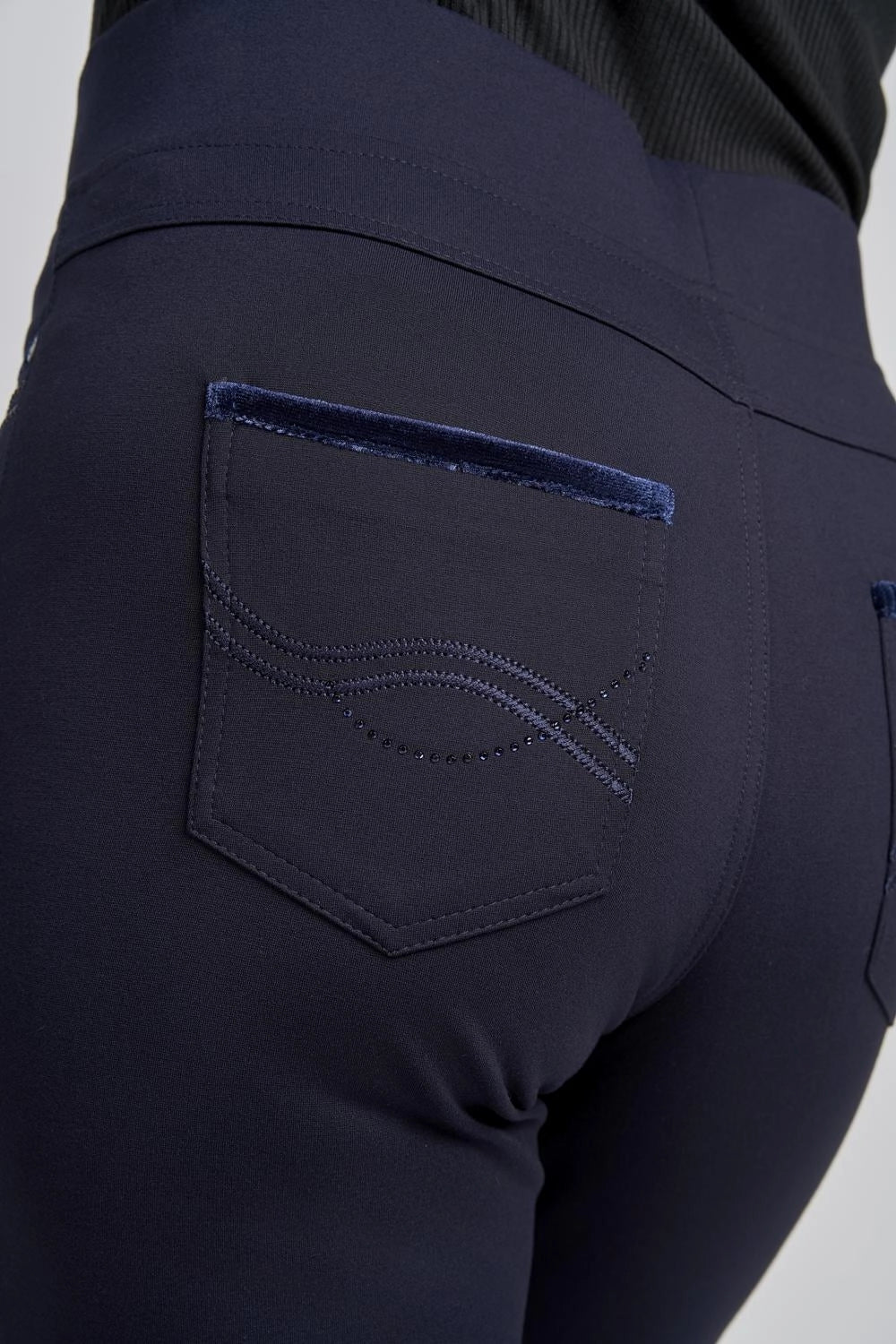 Pinns - Ponte Style Pull on Jeans