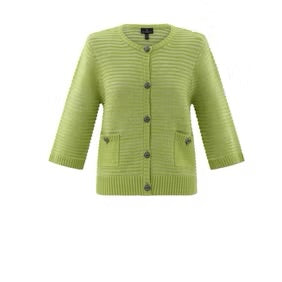 Marble - Relaxed Fit Chunky Cardigan 7875