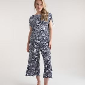 Marble - Draw Tie Detail Top 7933
