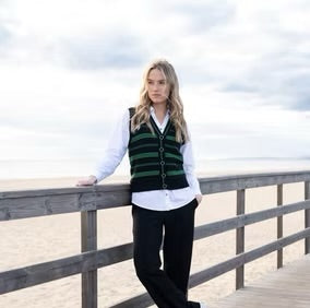 Marble - Super Soft Relaxed Fit Waistcoat - 8045