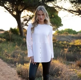 Marble - Shirt Top - 8147