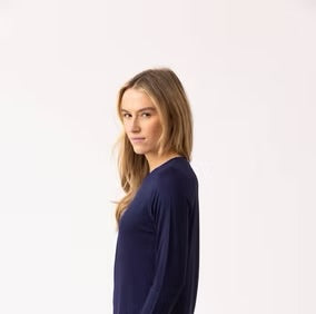 Marble - Super Soft Round Neck Top - 6401
