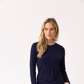 Marble - Super Soft Round Neck Top - 6401