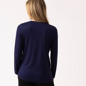 Marble - Super Soft Round Neck Top - 6401