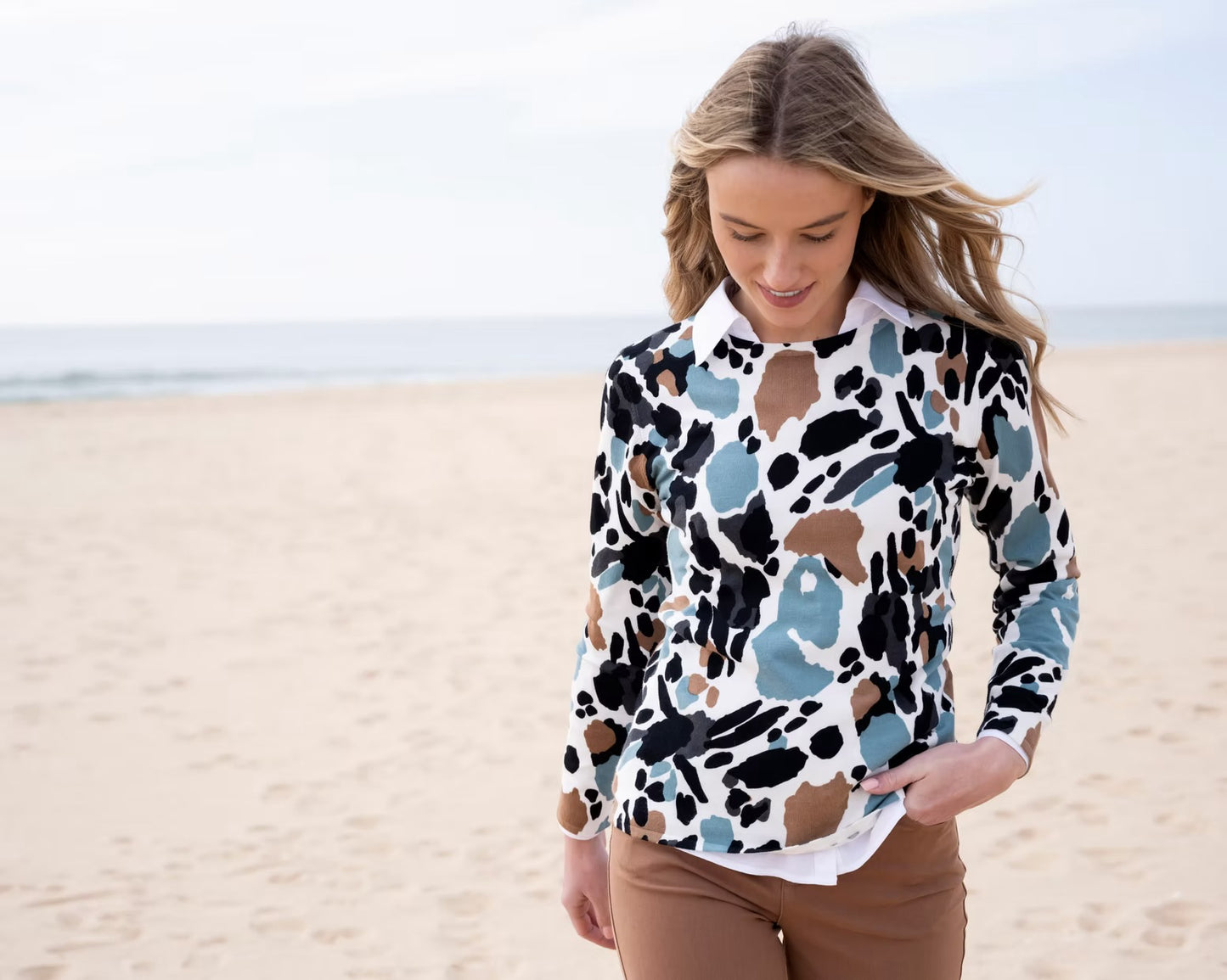 Marble - Super Soft Classic Fit Sweater 7994