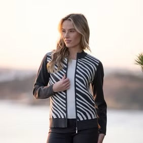 Marble - Super Soft Classic Fit Zipped Cardigan 8034