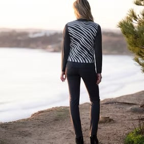 Marble - Super Soft Classic Fit Zipped Cardigan 8034