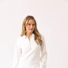 Marble - Half Zip Textured Sweater 8015
