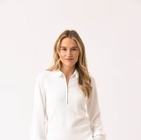 Marble - Half Zip Textured Sweater 8015