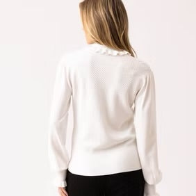 Marble - Half Zip Textured Sweater 8015