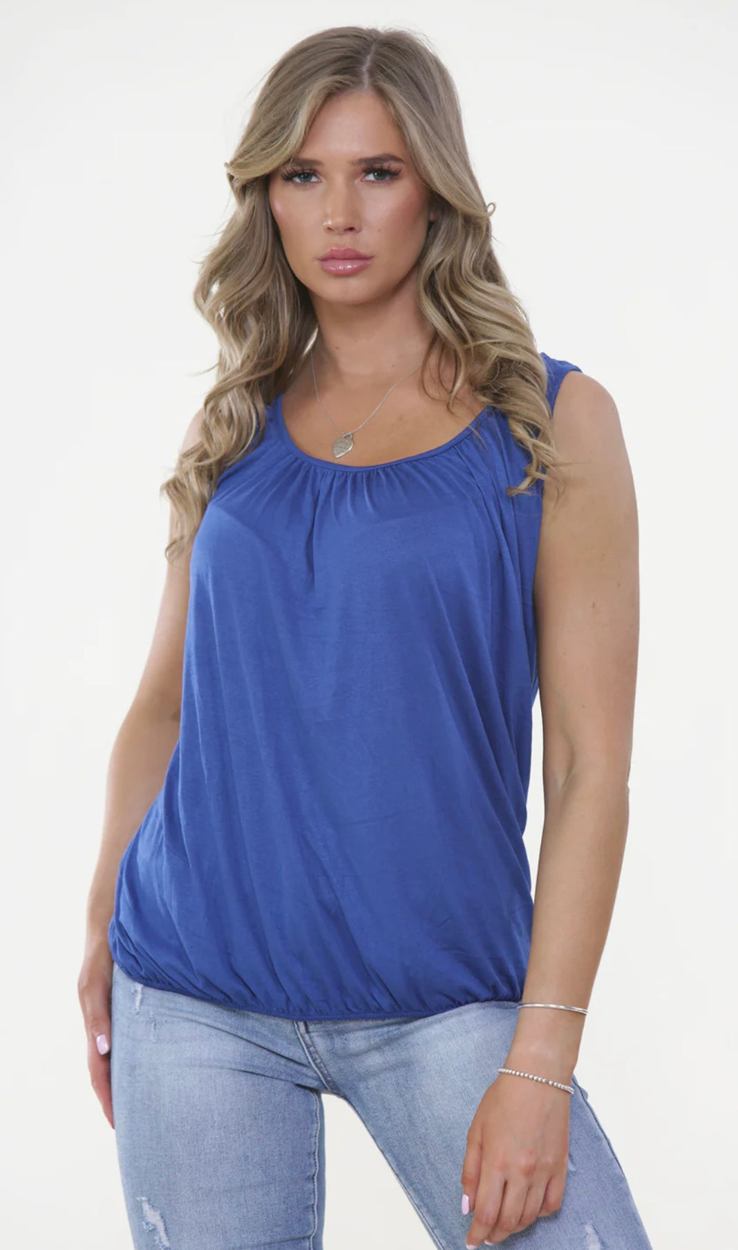 Kitty Bubble Hem Top