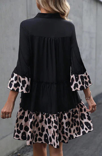 Kendra Oversize Tiered Smock Dress