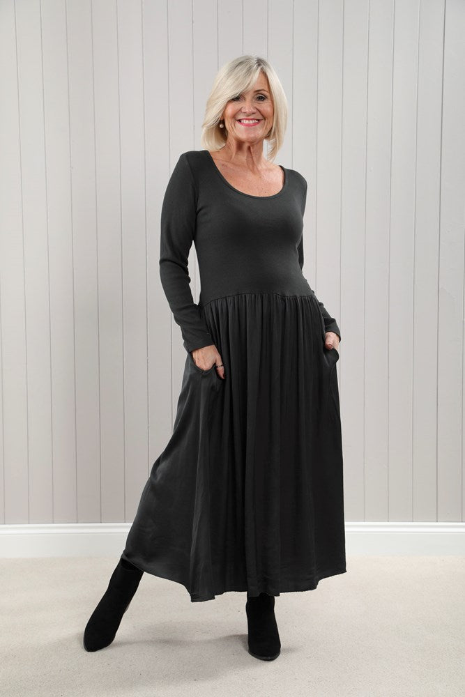 Goose Island Bryoney Silk Jersey Dress