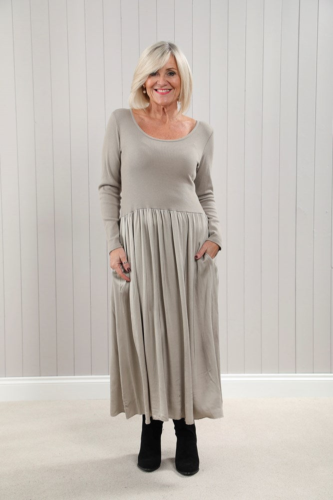 Goose Island Bryoney Silk Jersey Dress