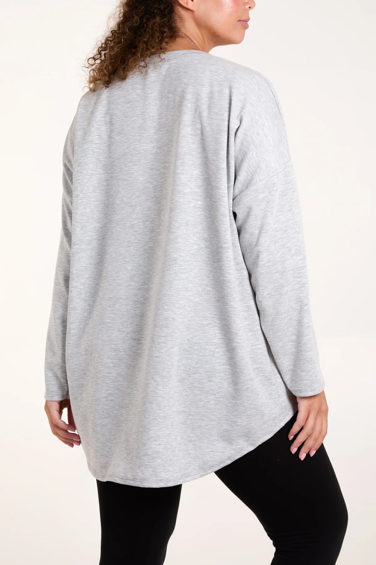 Hanna Diamantés Heart Sweatshirt