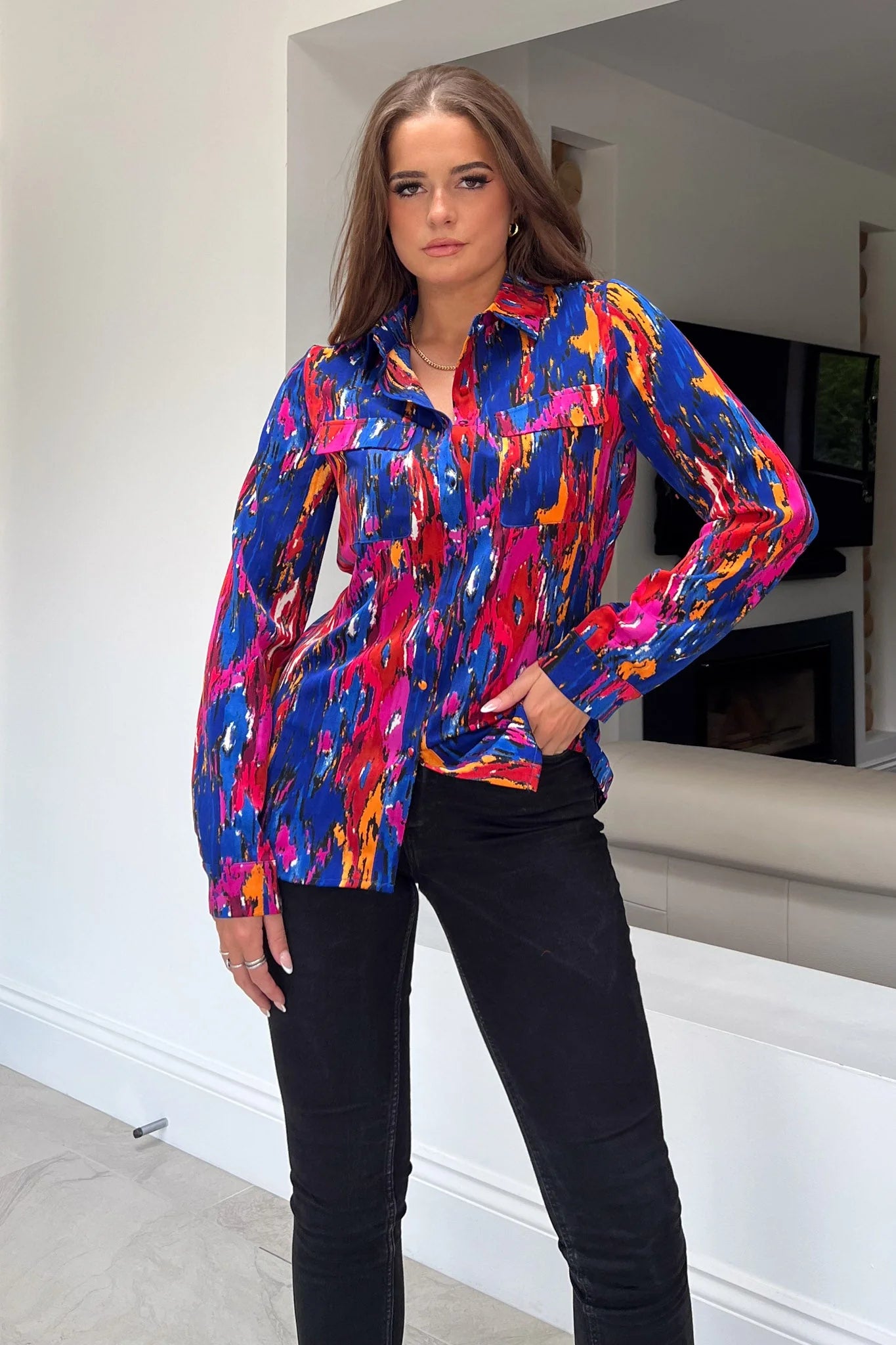 Maisie Abstract Print Shirt