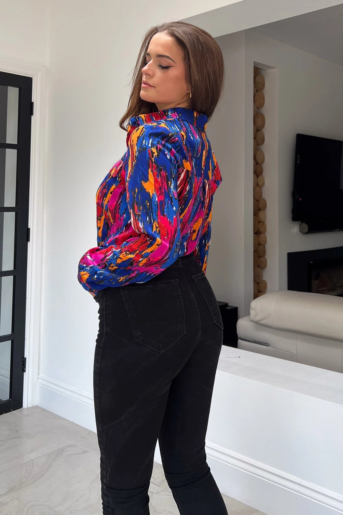 Maisie Abstract Print Shirt
