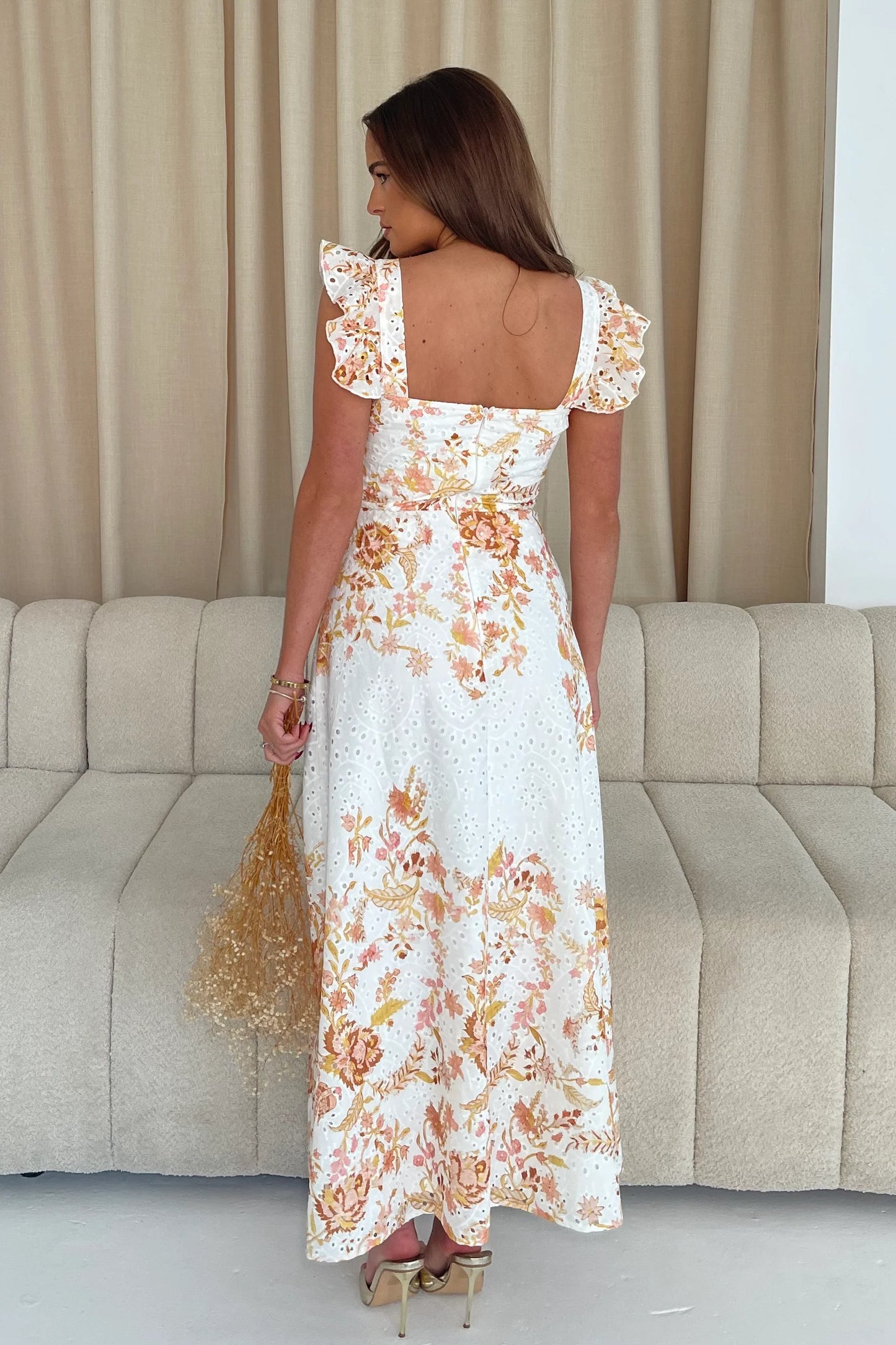 Nula Broderie Anglaise Maxi Dress