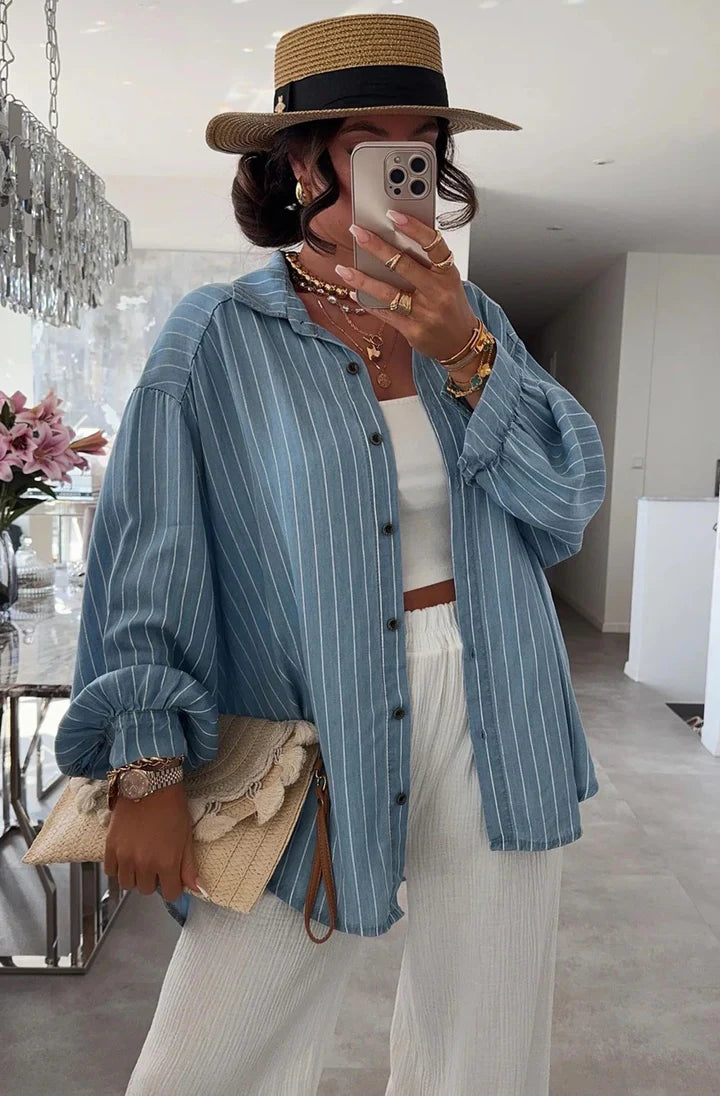 Diana Striped Oversized Shirt