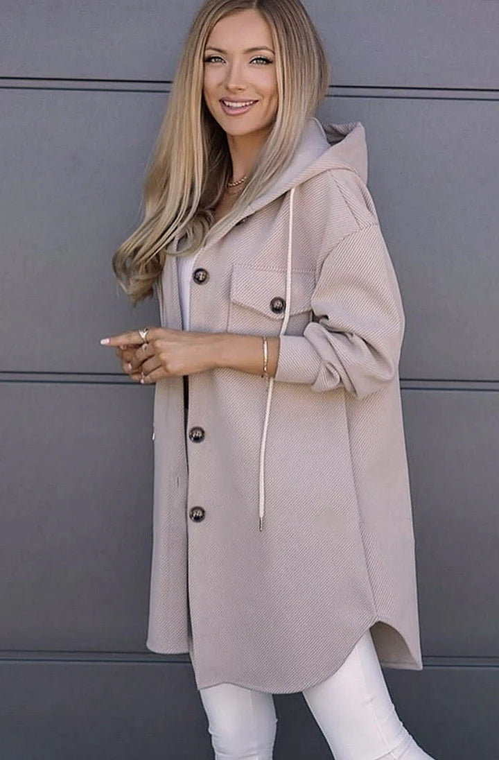 Simone Hooded Shacket