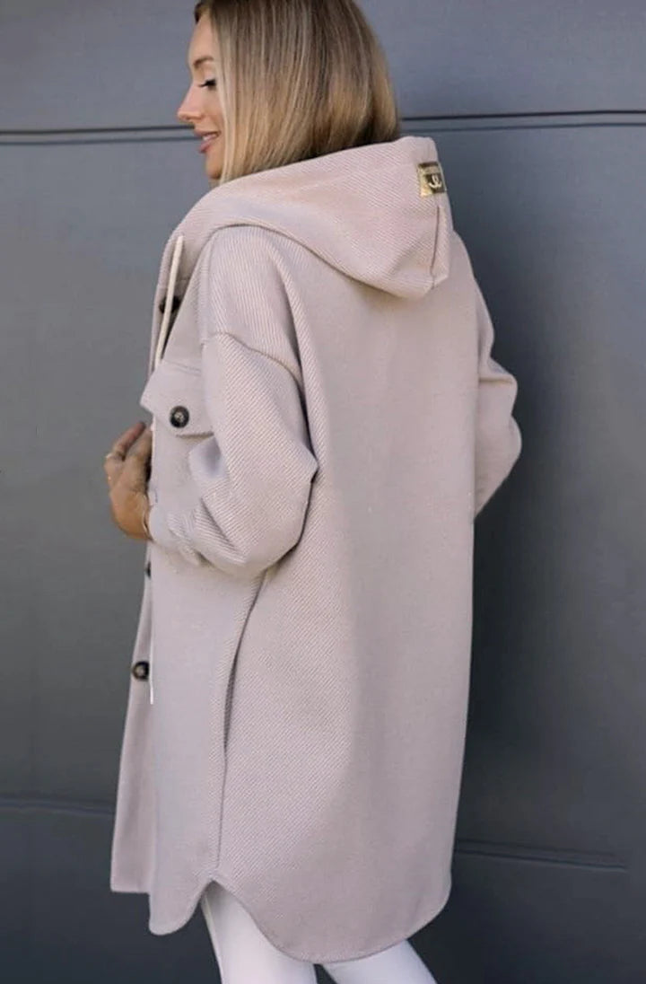 Simone Hooded Shacket