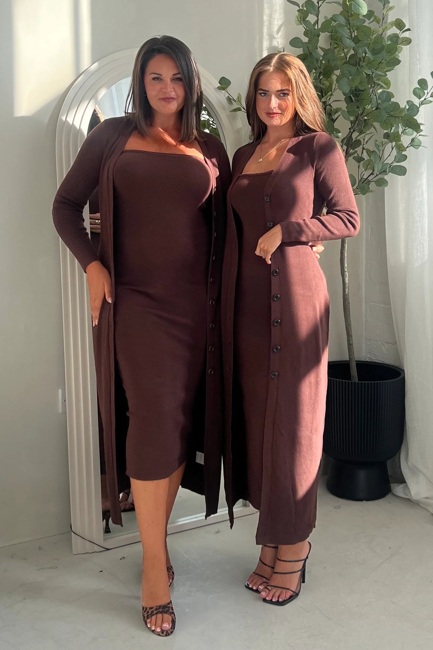 Chloe Longline Cardi Dress