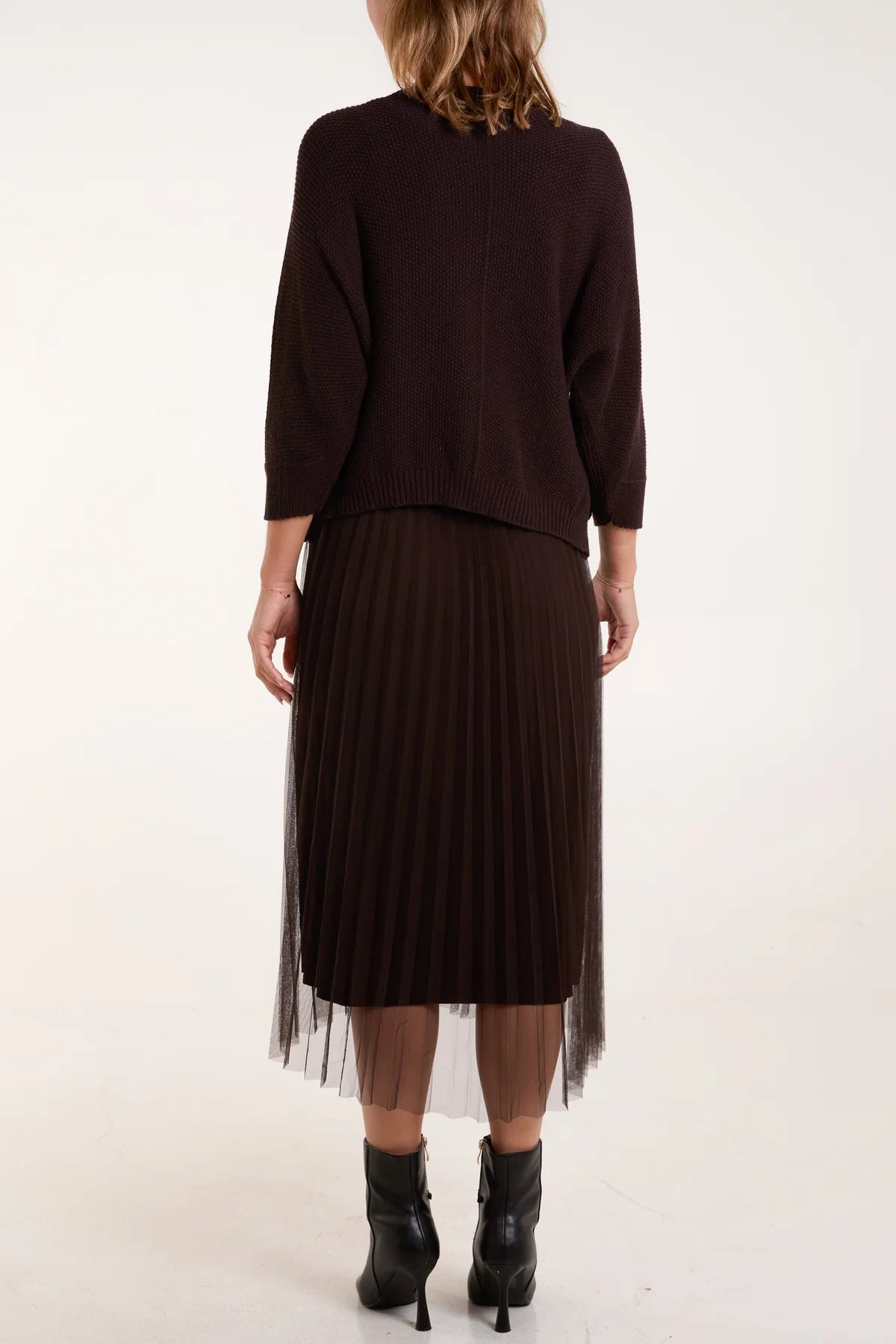 Jayne Midi Dress & Jumper Set