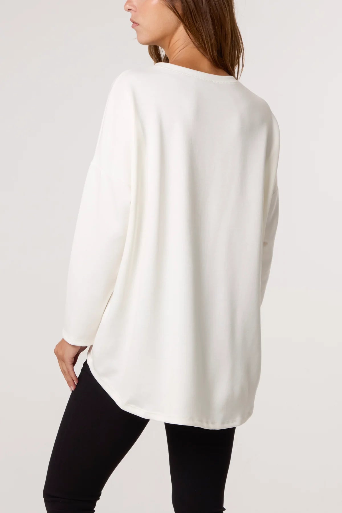 Harley Embellished Heart Sweatshirt