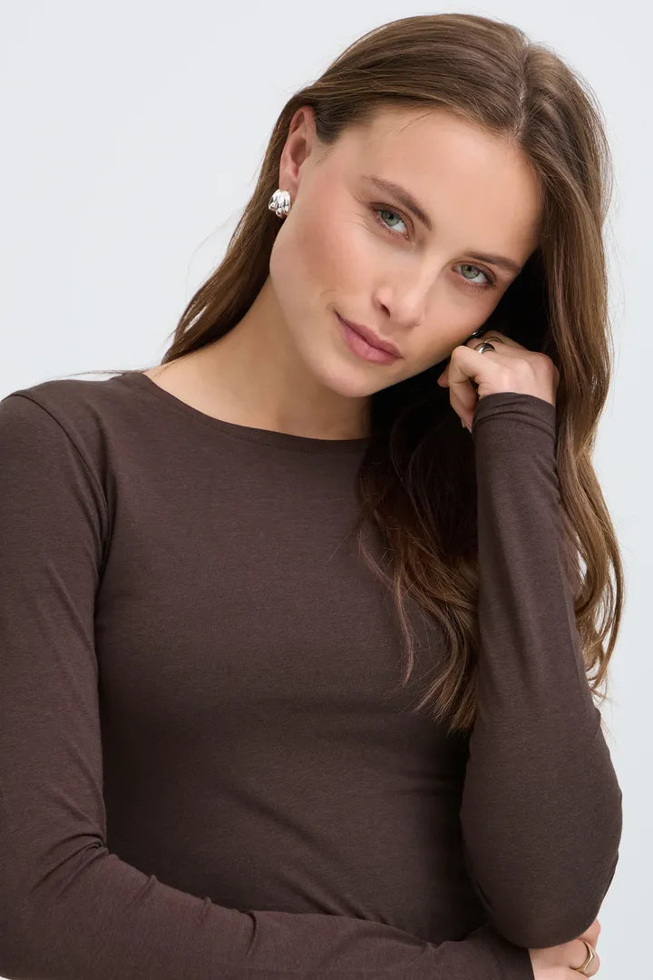 B.Young Pamila Long Sleeve T-shirt