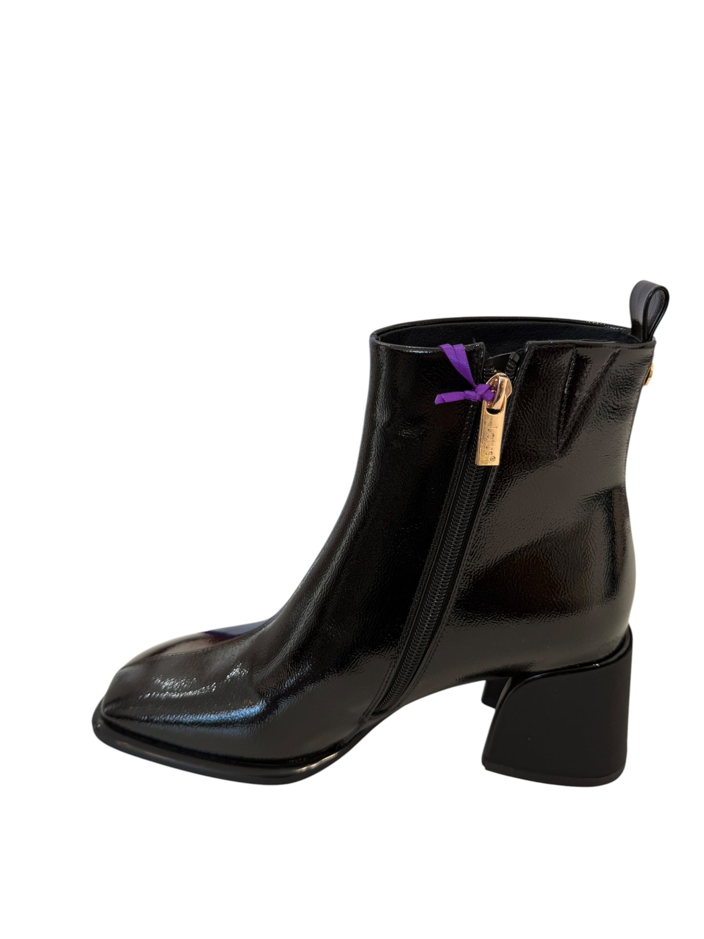 Lotus Quincy Patent Ankle Boot