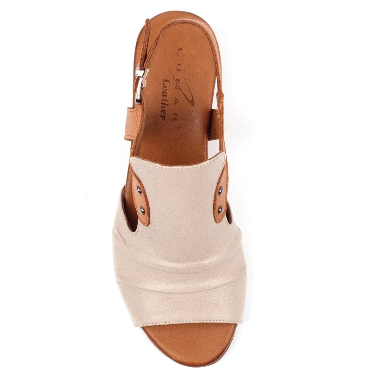 Lunar - Jaden Leather Slingback Sandal