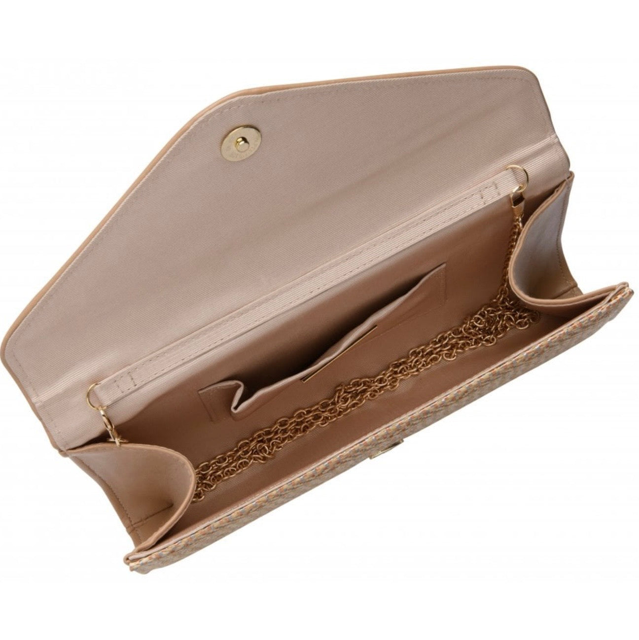 Lotus Chariot Clutch Bag