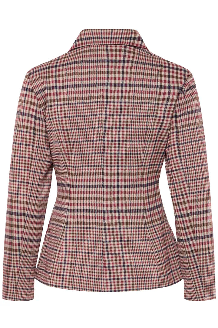 ICHI Kate Check Blazer