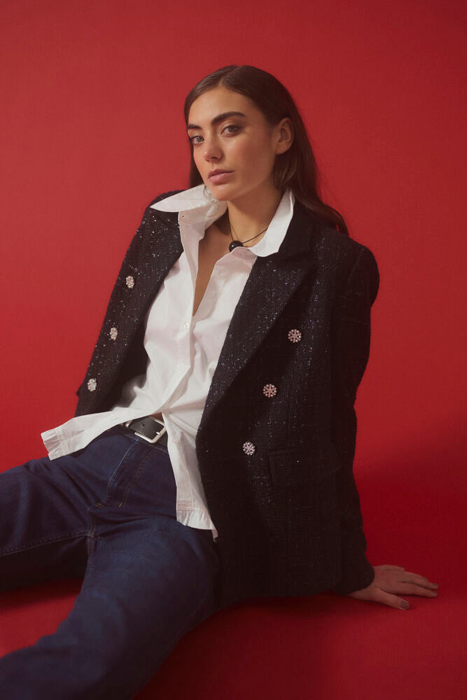 Culture Annedorte Boucle Blazer