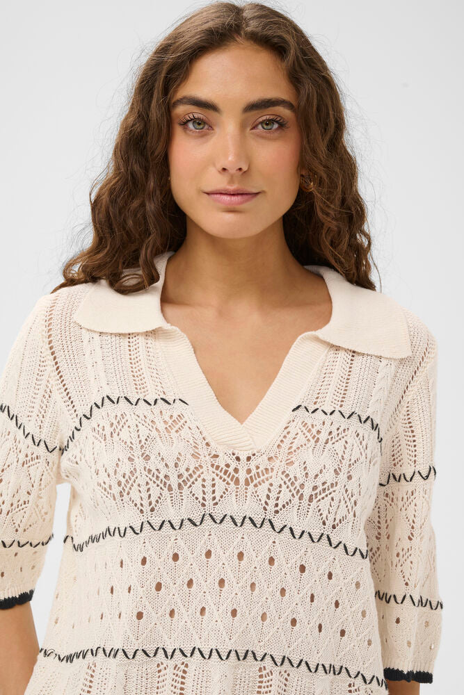 Culture Uylva Short Sleeve Polo Jumper