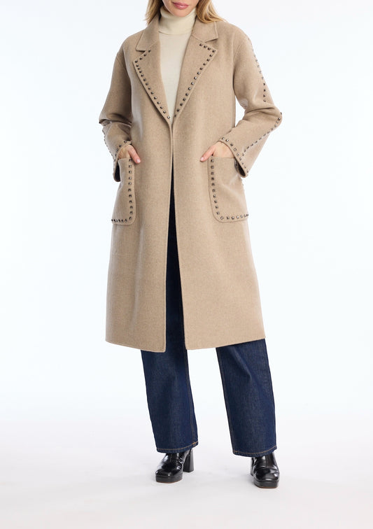 Leo & Ugo Belted Wrap Coat