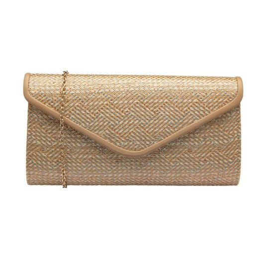 Lotus Chariot Clutch Bag